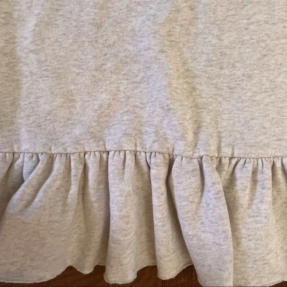 Disney parks snack dress girls Sz large #disneylife ruffle oatmeal color - Picture 4 of 6